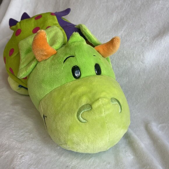 Flip A Zoo Imogen Dragon/Persephone Unicorn 2-in-1 Plush 20"‎ - Picture 2 of 9
